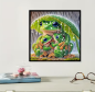 Preview: Diamond Painting Frosch Familie